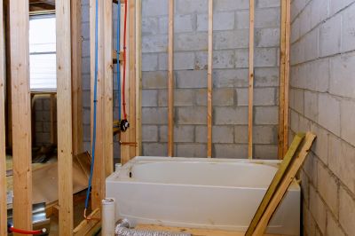 Bathroom Renovation with New Bathtub